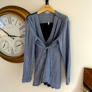 Free People Chambray tunic top